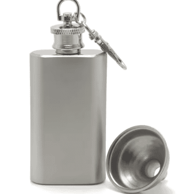 Engraved Mini Hip Flask 50ml
